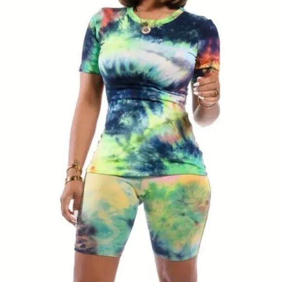 Ladies Tie Dye 2 Piece Set sz Small - Picture 4 of 4